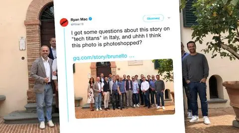 Zmanipulowane zdjęcie wzbudza dyskusję o nierówności płciowej w świecie technologii