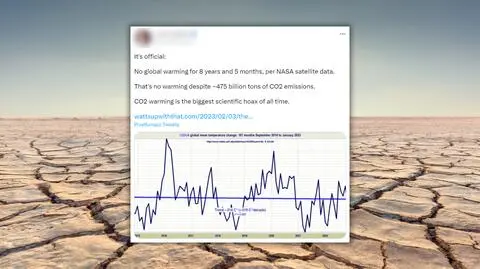 NASA wcale nie twierdzi, że nie ma globalnego ocieplenia. Wyjaśniamy