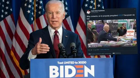 Nie, Joe Biden nie oglądał łamigłówek dla osób z demencją. To przerobione wideo
