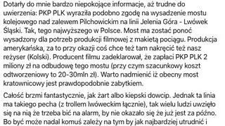 Wpis o wysadzeniu mostu