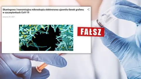Nowe badanie o grafenie w szczepionkach? Po raz kolejny niczego nie dowodzi