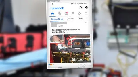 "Papierosek w przerwie robienia propagandy?" Nie, to stare zdjęcie z Rumunii