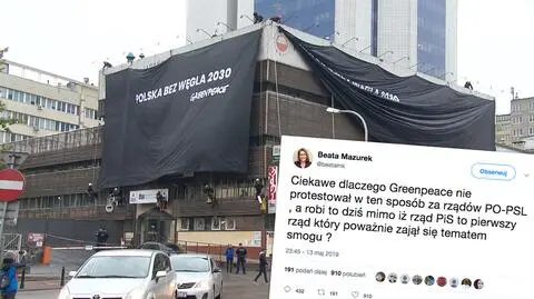 Beata Mazurek i Greenpeace – kto mija się z prawdą?
