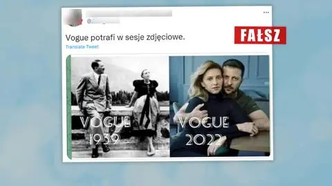 "Podróbka Hitlera" w "Vogue"? Nie. Tłumaczymy cel tej manipulacji
