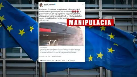 "Wolałem jak oni się zajmowali krzywizną banana". Poseł Konfederacji powtarza euromity