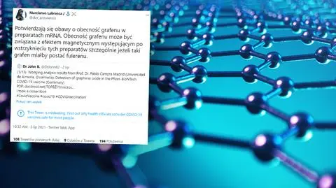 Grafen w szczepionkach mRNA? Nie ma żadnych przekonujących dowodów