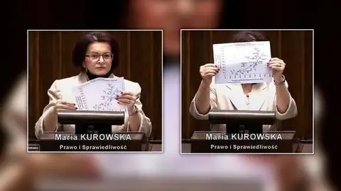 Posłanka Kurowska i wykres z internetu. "Ignorancja w analizie danych"