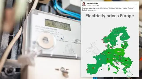 Polska ma "najdroższy prąd w Europie". Co pokazuje ta mapa?