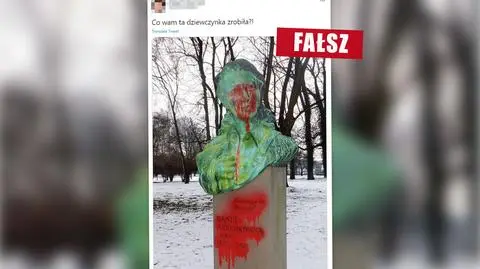 "Zdewastowano pomnik 'Inki' w Krakowie"? Tak, ale osiem lat temu
