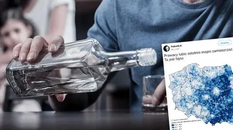 Wyniki wyborów a przemoc domowa i alkohol – fałszywa mapa krąży w sieci