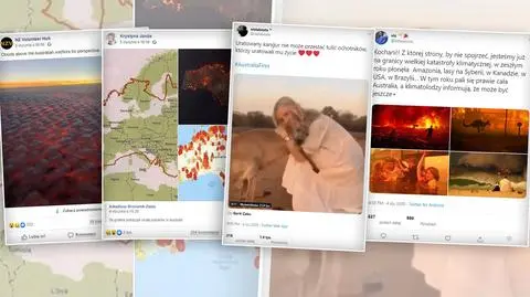 Pożary w Australii. Poruszające, ale fałszywe zdjęcia