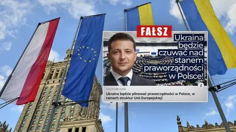 "Ukraina będzie pilnować praworządności w Polsce"? To niemożliwe. Wyjaśniamy