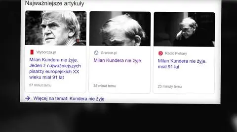 Fake news o śmierci Milana Kundery, czyli jak media przegrały z Twitterem