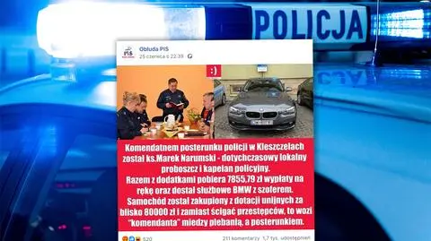 Czy podlaski proboszcz został komendantem policji?