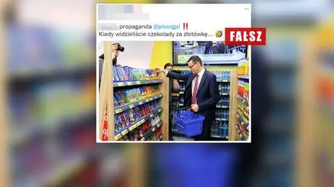 Soki za złotówkę? Wyjaśniamy ceny w sklepie, gdzie kupował Morawiecki
