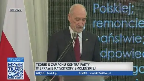 Macierewicz o rzekomym potwierdzeniu ustaleń podkomisji przez Radę Europy