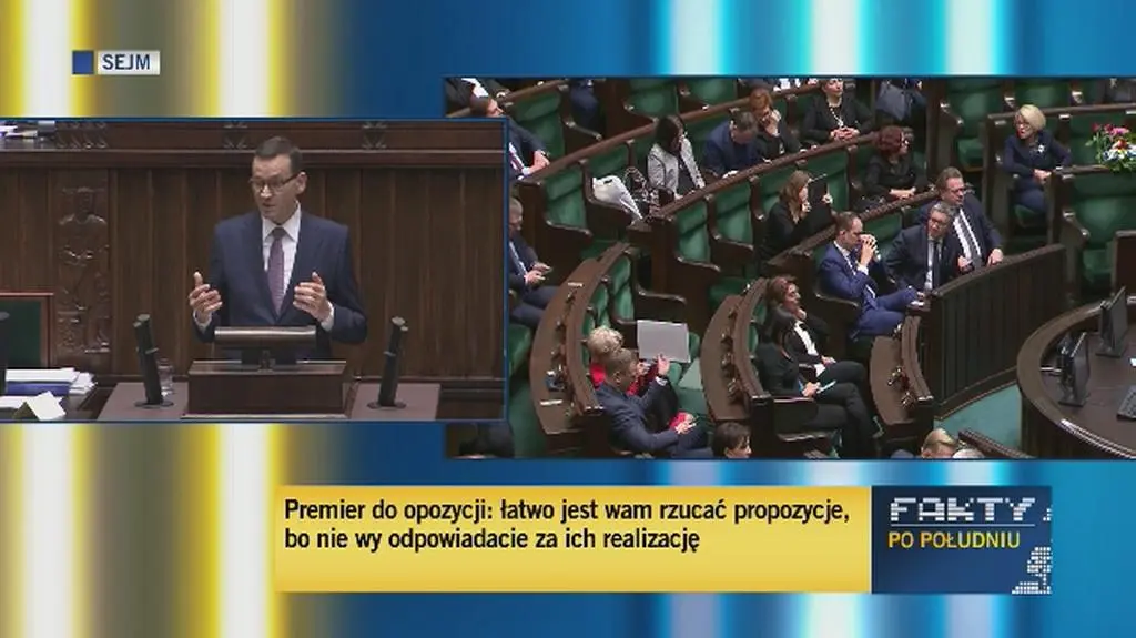 Premier Morawiecki o służbie zdrowia