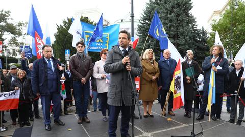 13.10.2021 | Samorządowcy wyliczają, ile stracą na Polskim Ładzie. Protest w Warszawie