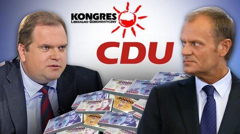 29.04.2014 | Niemiecka CDU finansowała byłą partię Tuska? Premier: To kłamstwa i insynuacje