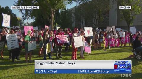 Aborcja w USA pod znakiem zapytania. Wideo archiwalne 