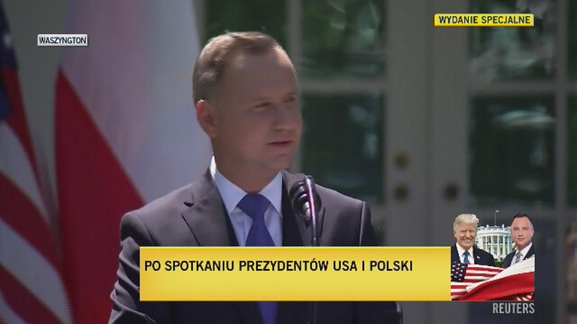 Andrzej Duda o perspektywie stosunków polsko-rosyjskich