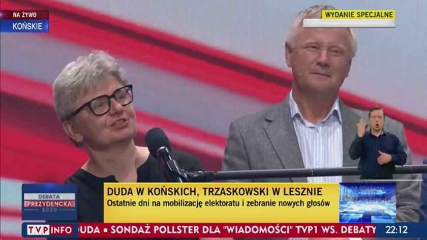 Andrzej Duda w Końskich mówił o szczepieniach