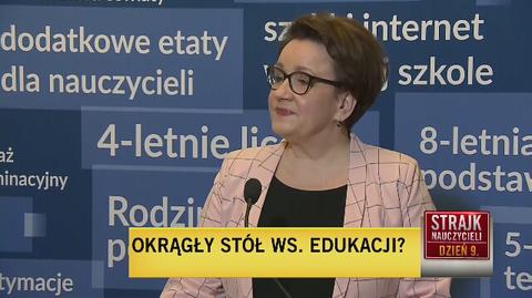 Anna Zalewska nt. rad pedagogicznych
