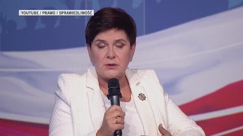 Beata Szydło o wydatkach środków z 500+