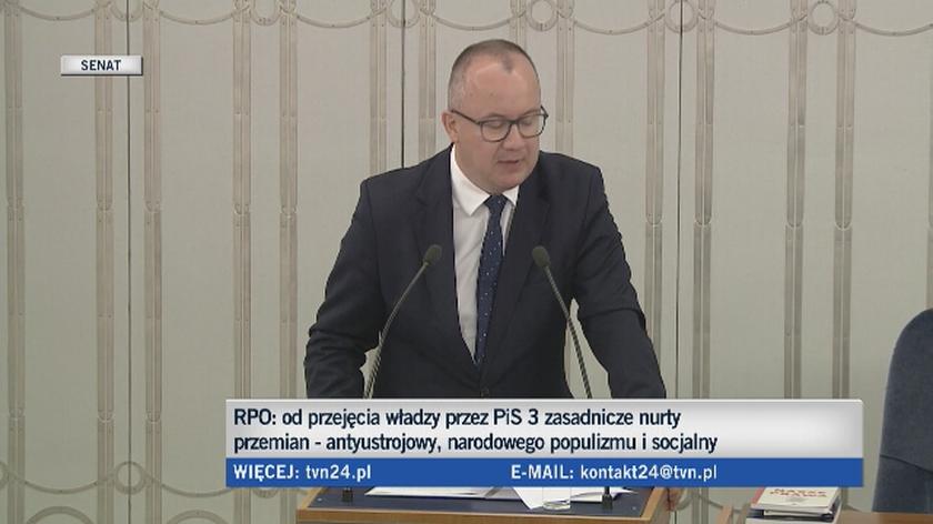 Bodnar: ustrój Polski nie może już być definiowany jako prawdziwa demokracja konstytucyjna