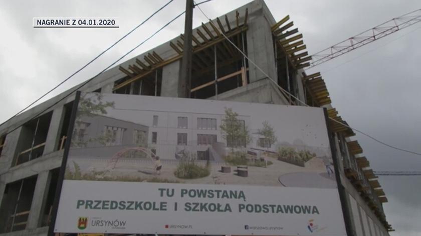 Budowa nowej szkoły na warszawskim Ursynowie