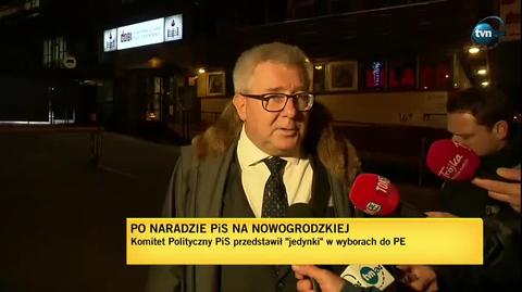 Czarnecki o listach PiS do europarlamentu