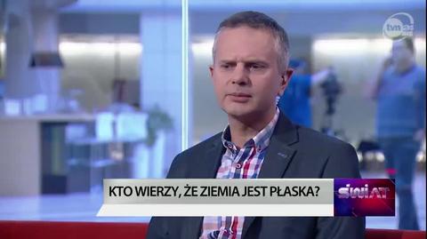 O pseudonaukowych teoriach i jak z nimi walczyć w programie "Świat" TVN24 BiS