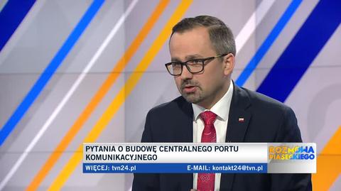 5.10.2022| Rozmowa Piaseckiego| Marcin Horała mówi o CPK i raporcie NIK dotyczącym budowy tego lotniska