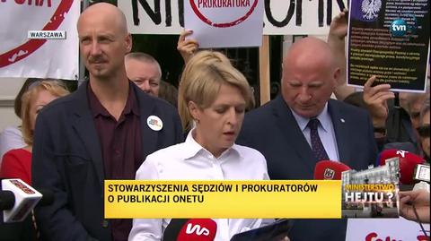 Uchwała zarządu sędziów polskich Iustitia w związku z publikacją portalu Onet