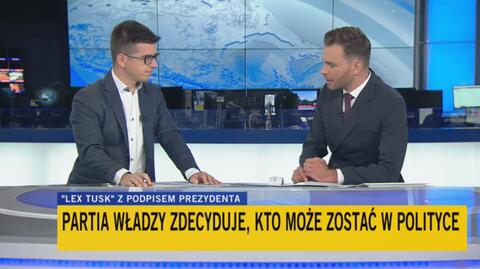 30.05.2023 | Jan Kunert o lex Tusk: komisja tylko częściowo będzie kontrolowana przez sąd