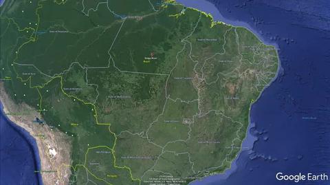 Gigantyczna anakonda miała pływać w rzece Xingu w Brazylii