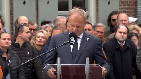 Tusk w Holandii o wybuchu drugiej wojny światowej