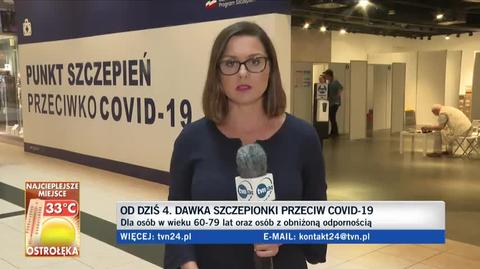 Czwarta dawka szczepionki przeciw COVID-19 od 22 lipca