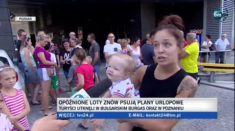 Opóżniony lot popsuł im plany urlopowe 