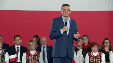 Mateusz Morawiecki mówi w Rykach o "regule Milewskiego"