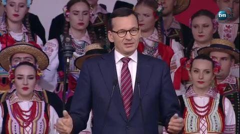 Premier Morawiecki podczas święta "Wdzięczni polskiej wsi"