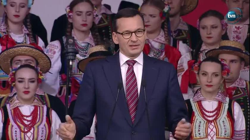 Premier Morawiecki podczas święta "Wdzięczni polskiej wsi"