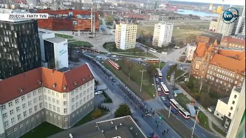 Marsz ONR przeszedł w sobotę przez Gdańsk
