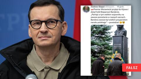 Morawiecki z wizytą w Kijowie. Złożył kwiaty przed Pomnikiem Ofiar Wielkiego Głodu