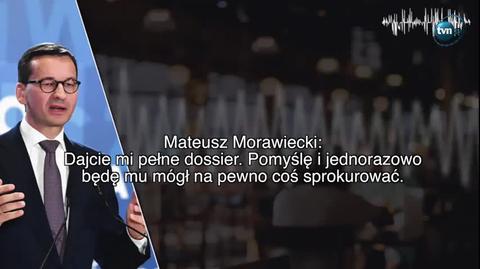 Morawiecki: jednorazowo mu coś na pewno będę mógł sprokurować