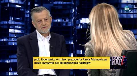 Andrzej Zybertowicz o temperaturze sporu politycznego w Polsce