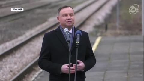 Prezydent Duda podpisał ustawę wprowadzającą program Kolej plus (materiał z 04.03.2020)