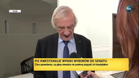 Terlecki: protesty są po to żeby mieć pewność, że wszystko zostało dobrze policzone