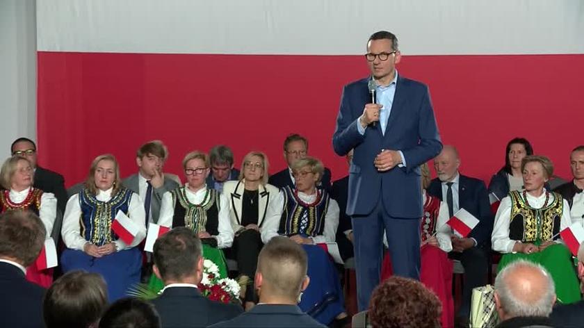 Mateusz Morawiecki: "Porównajmy to, ile mają dochodów Ryki, a ile ma Warszawa, Kraków, Wrocław"
