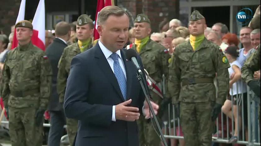Prezydent Andrzej Duda: Wojska Obrony Terytorialnej są doskonale przygotowane  do obrony ojczyzny